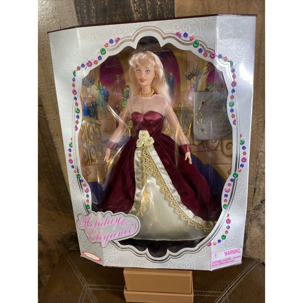 Barbie Holiday Elegance Jakks Pacific Toys R US Exclusive 2000 W Ornament Vtg